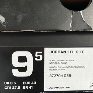 Jordan 1 flight